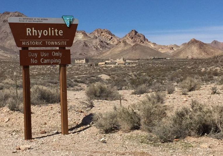 Rhyolite Historic Site Nevada
