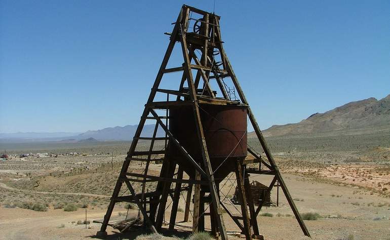 Old Mine near Gold Point Nevada
