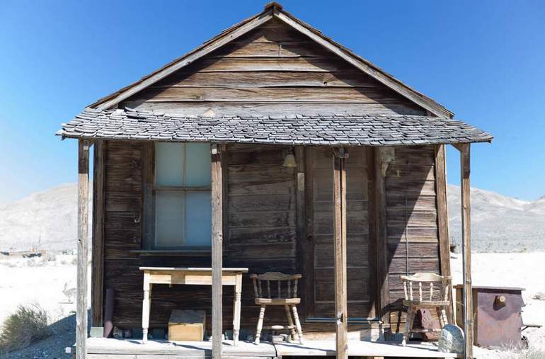 Miners Cabin Gold Point Nevada