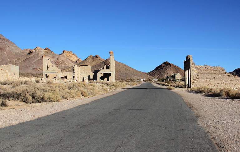 Ghost Town of Rhyolite