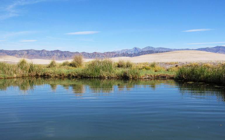 Tecopa Hot Springs Near Death Valley