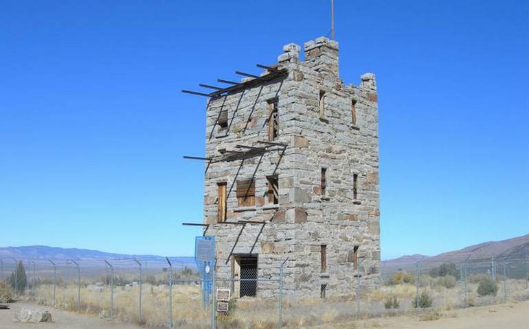 Stokes Castle Austin Nevada