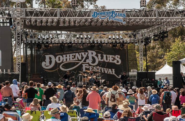 Doheny Blues Festival Doheny State Beach California.