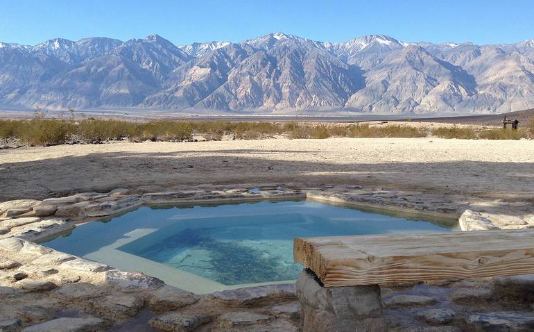 Saline Valley Hot Springs Lower Pool