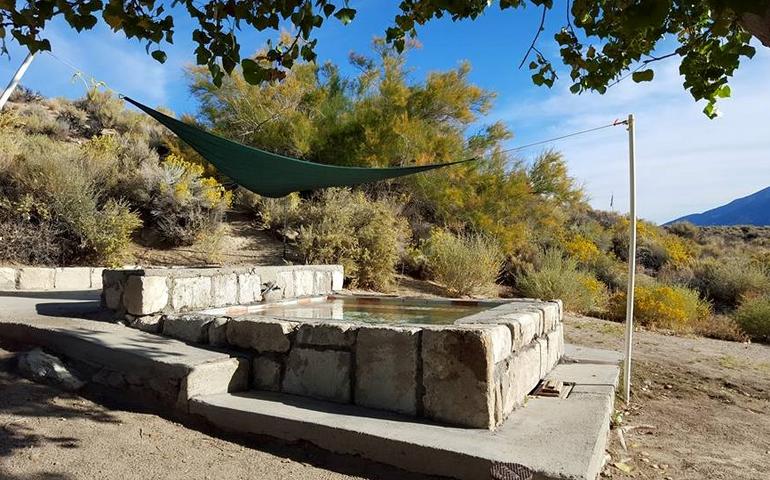 Natural Hot Springs Fed Outdoor Pool