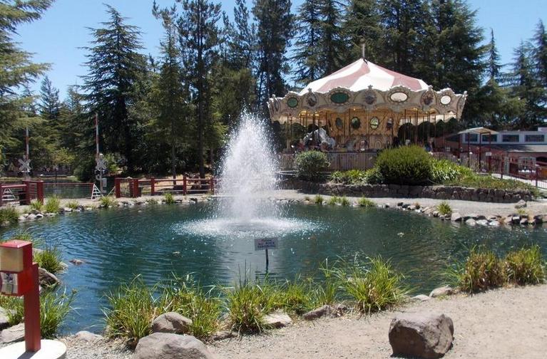 Lake and Carousel Ride