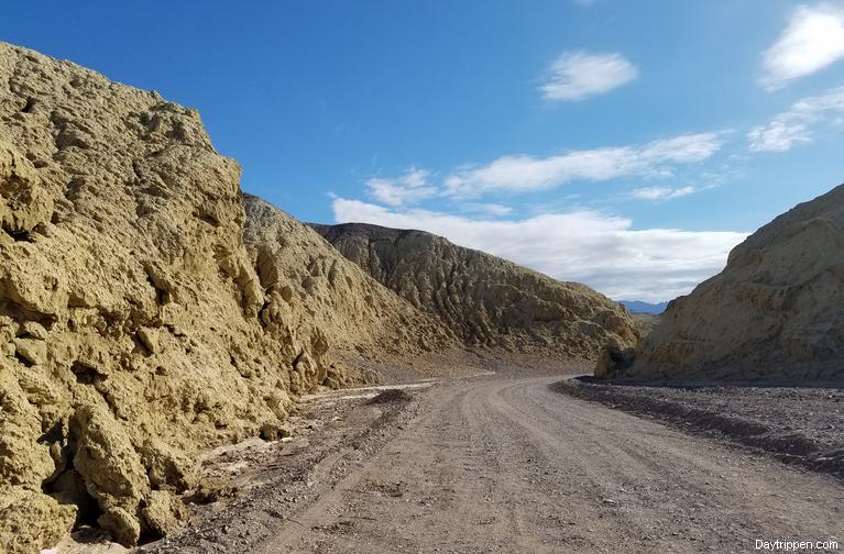 Mustard Canyon Drive Death Valley