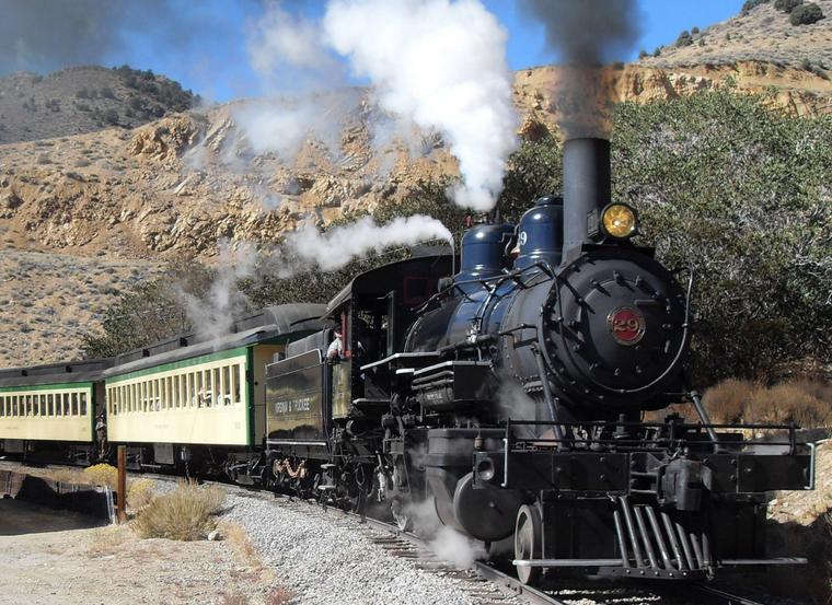 Virginia Truckee Railroad Nevada