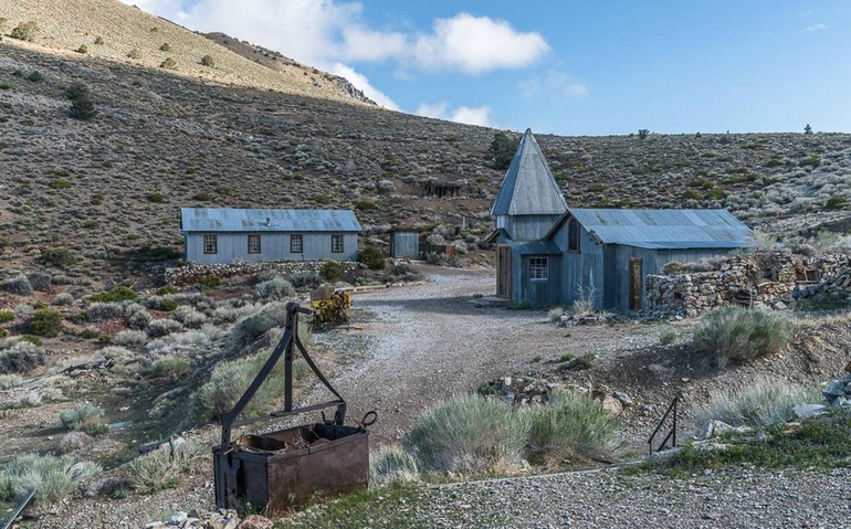Cerro Gordo Ghost Town Church