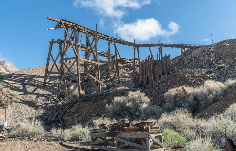 Cerro Gordo Ghost Town Mine