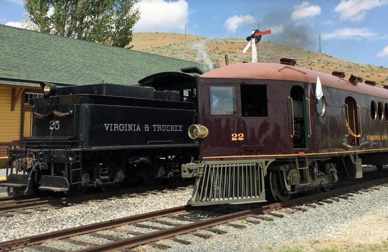 Places To Ride Trains in Nevada Historic Railroads