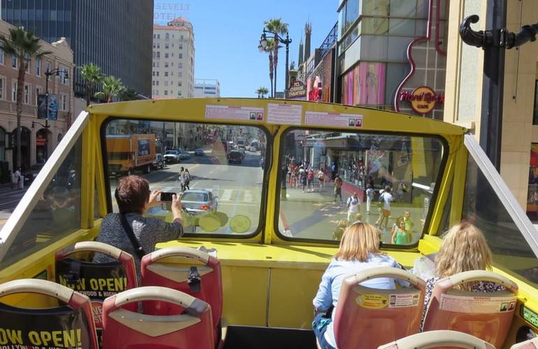 hollywood bus tours from santa monica