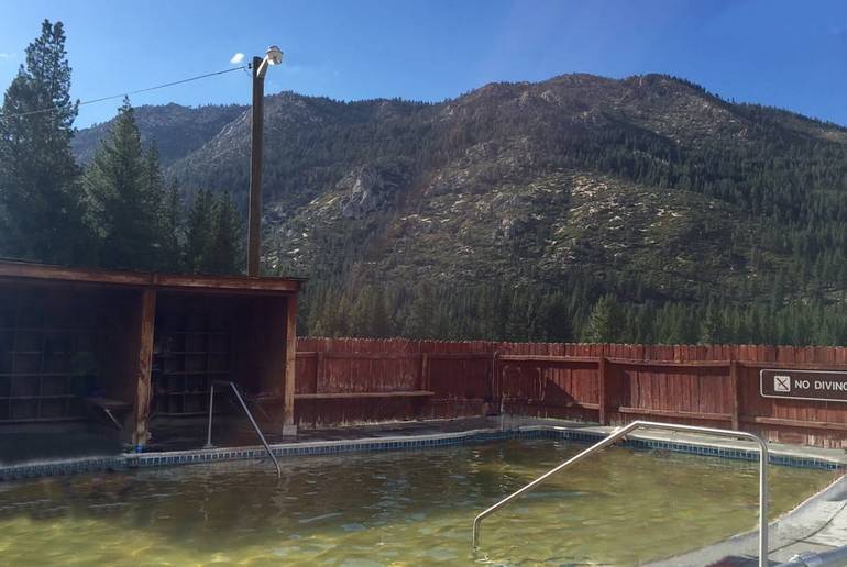 Grover Hot Springs State Park Mineral Pool