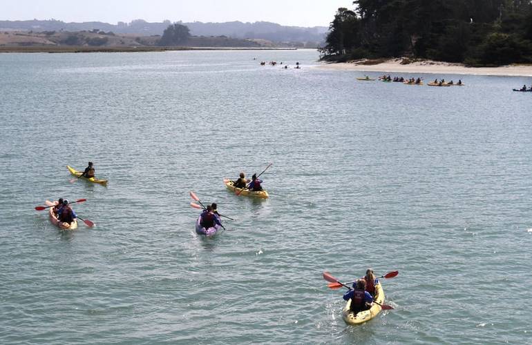 Kayaking Moss Land CA