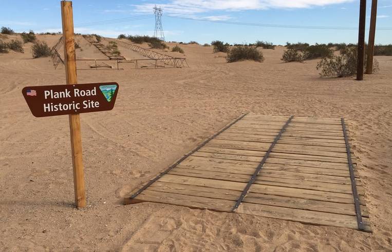 Old Plank Road Imperial Sand Dunes