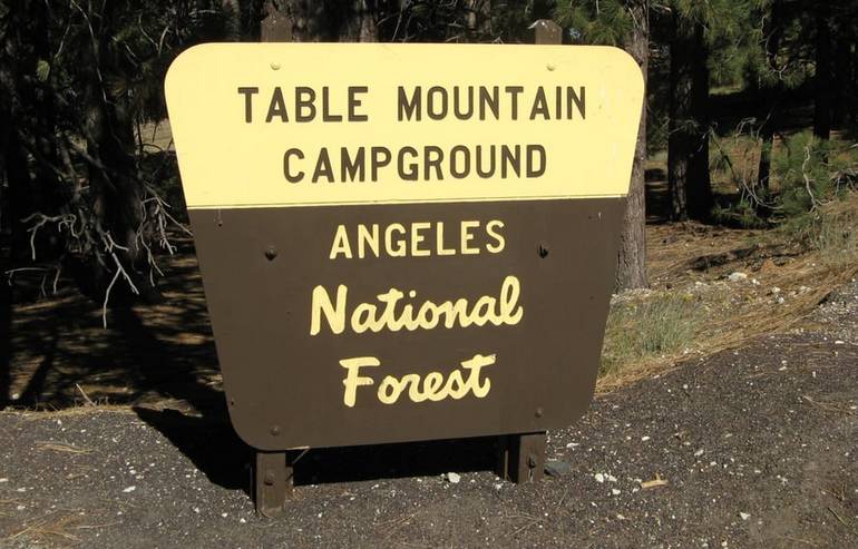 Table Mountain Campground Wrightwood California