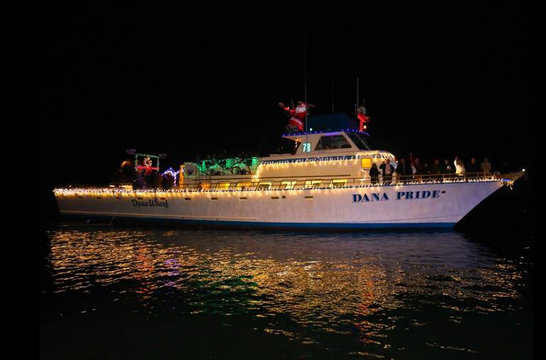 Dana Point Harbor Christmas Lights Parade Cruise