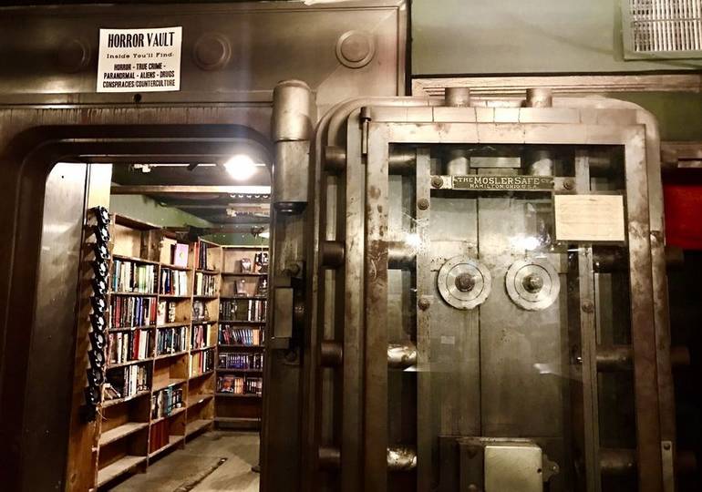 Last Bookstore Downtown Los Angeles Horror Vault