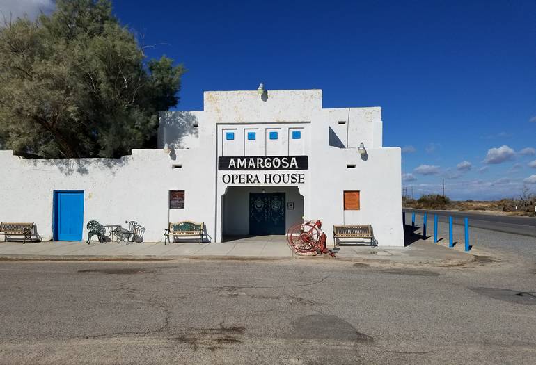 amargosa opera house to gold point ghost town