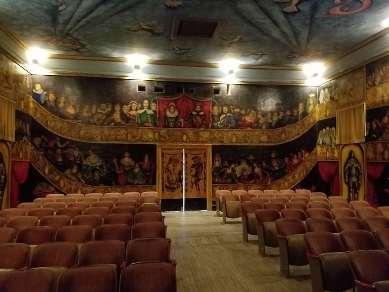 Death Valley Junction Interior of the Amargosa Opera House