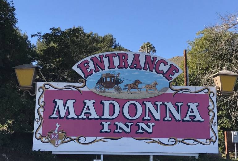 Entrance Madonna Inn San Luis Obispo