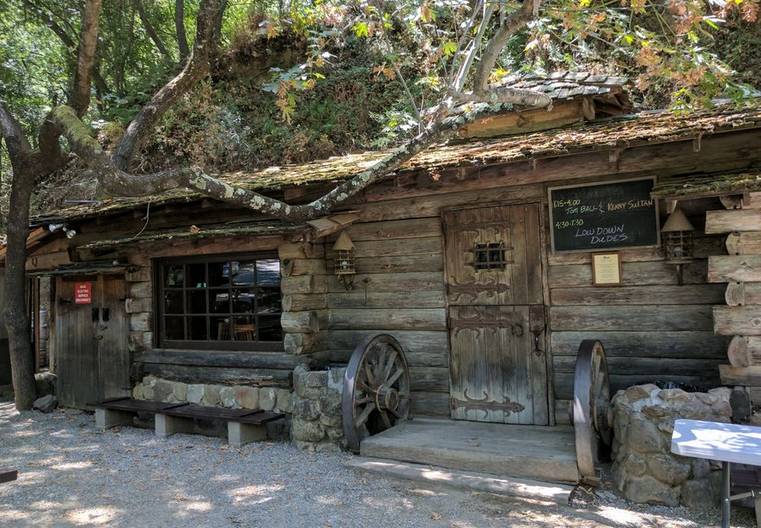 Cold Springs Tavern Log Cabin Bar