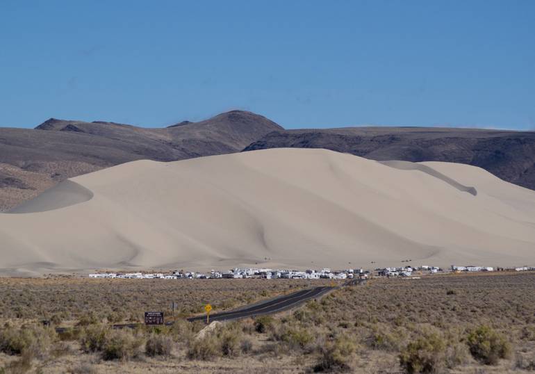 Sand Mountain Recreation Area Fallon Nevada