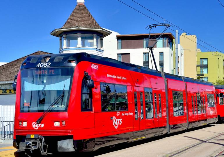 San Diego Red Trolley 