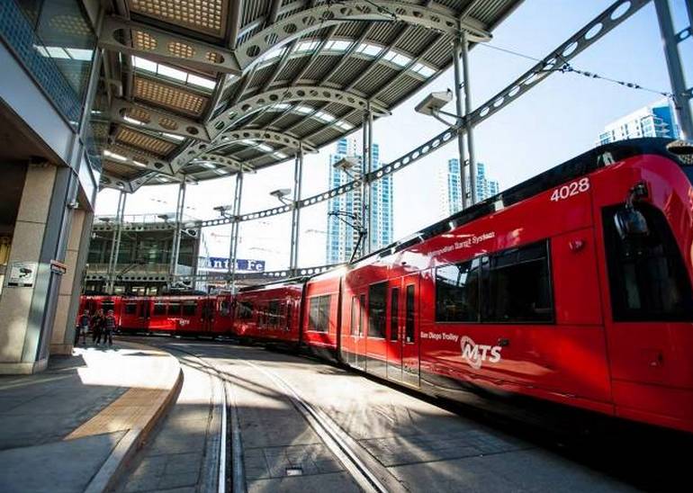 San Diego Red Trolley 