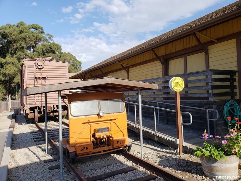 Oceano Train Depot Railway Motor Car