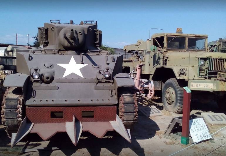 los angeles military tank museum