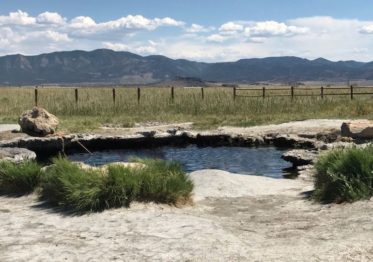 Meadow Natural Pots Hot Springs