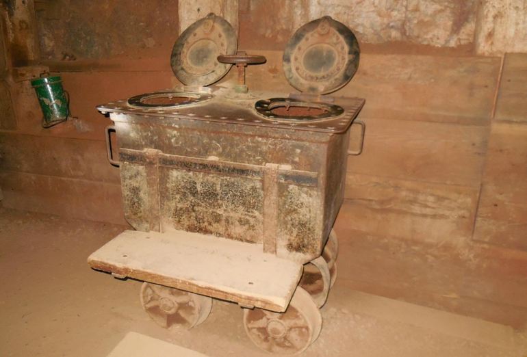 Miners Toilet Car