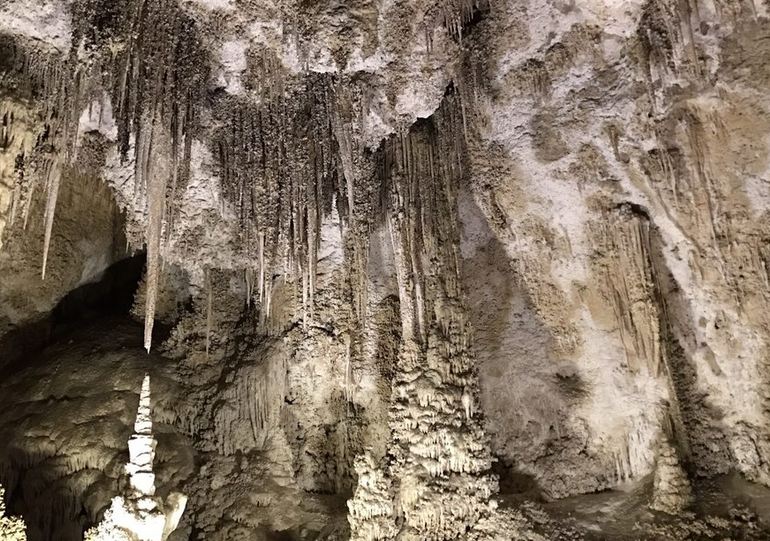 Carlsbad Caverns Stalactites