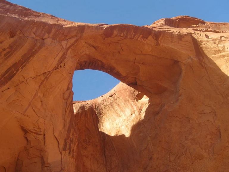 Moccasin Arch Monument Valley