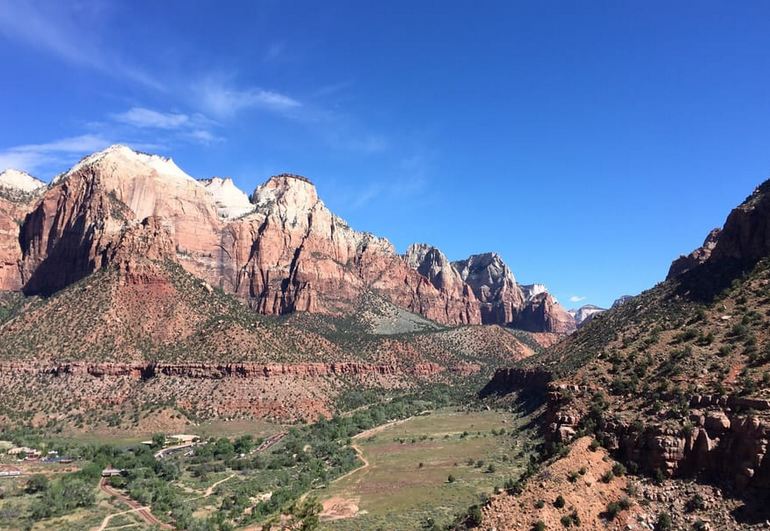 View from Watchman Trail Zion