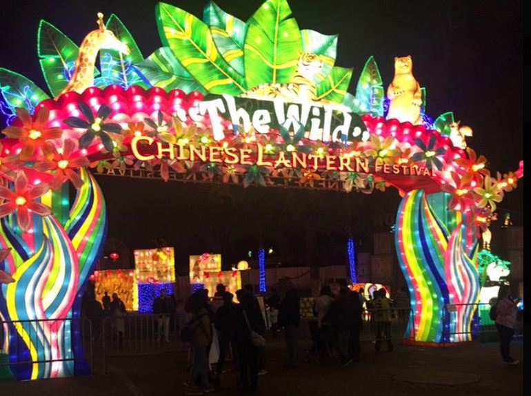 Chinese Lantern Festival Entrance