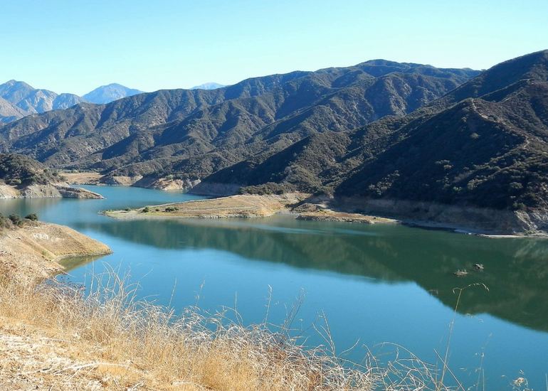 San Gabriel Dam Reservoir