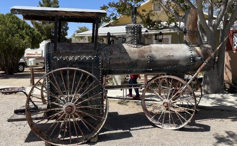 Old Steam Powered Tractor