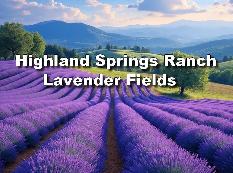 Highland Springs Ranch Lavender Fields