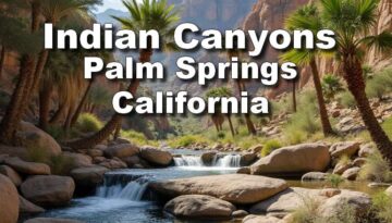 Indian Canyons, Palm Springs, California