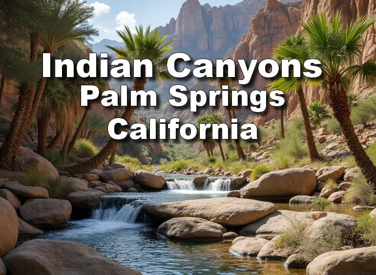 Indian Canyons, Palm Springs, California