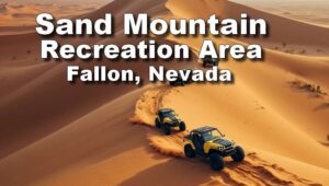 Sand Mountain Recreation Area Fallon Nevada