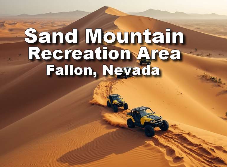 Sand Mountain Recreation Area Fallon Nevada