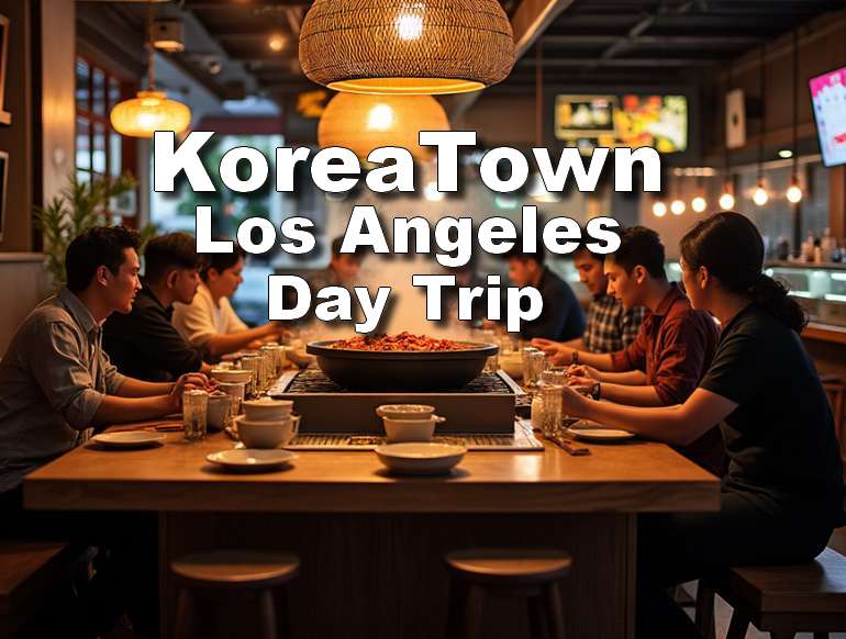 Koreatown Los Angeles Day Trip