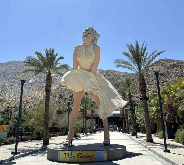 Forever Marilyn Statue, Palm Springs, California