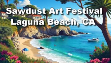 Sawdust Art Festival Laguna Beach, California