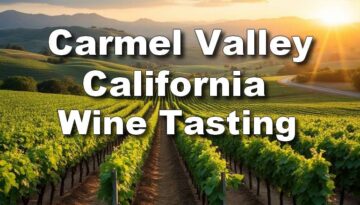 Carmel Valley, California Wine Tasting