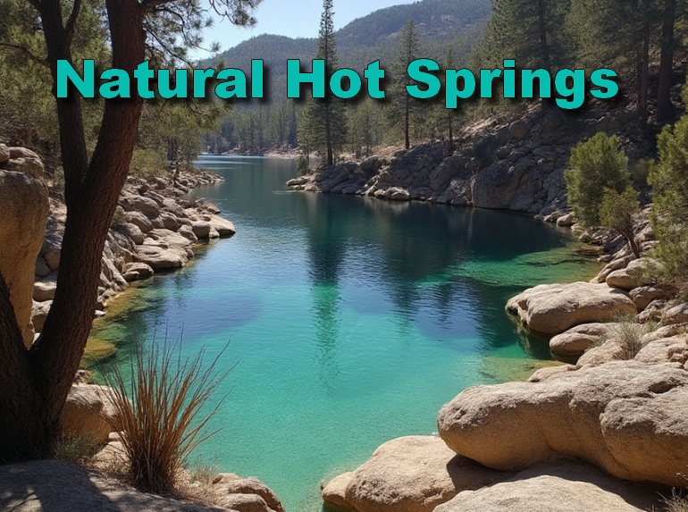 Natural Hot Springs: California, Nevada, Arizona