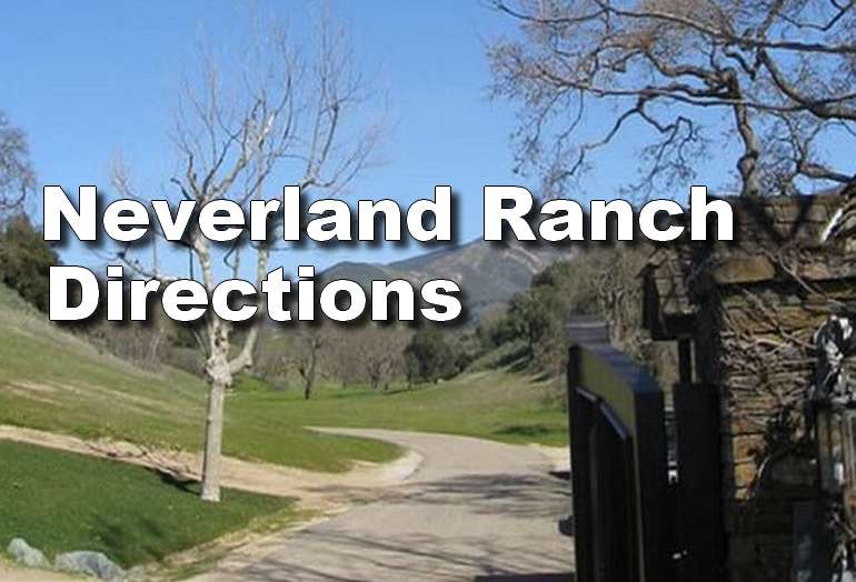 Neverland Ranch Directions